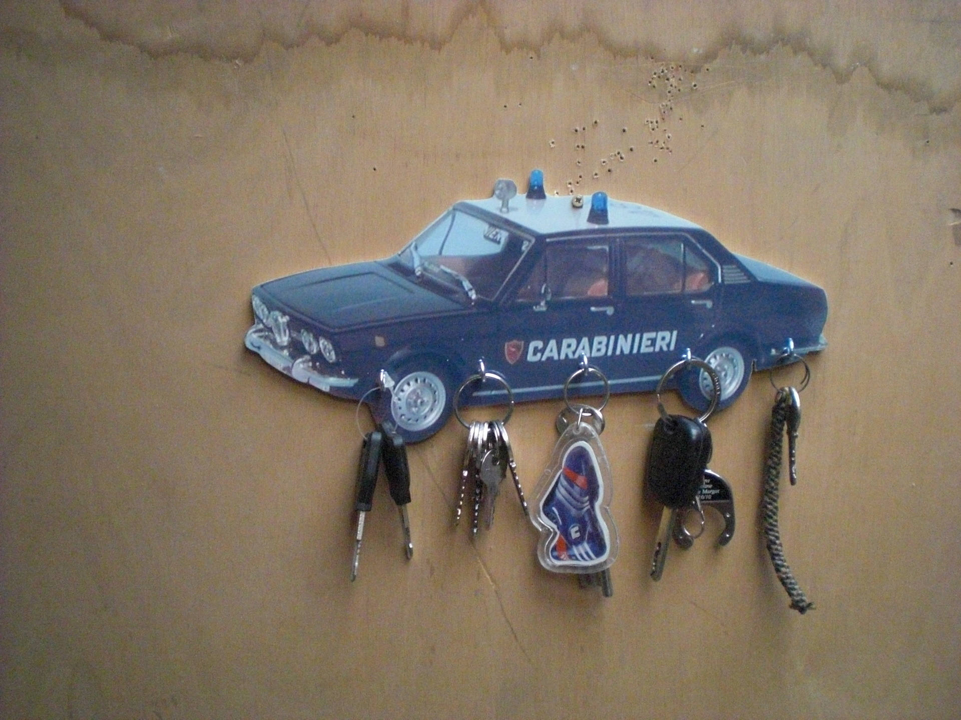 Porte Clés Mural Alfa Romeo Alfetta, Accroche Vintage Personnalisé