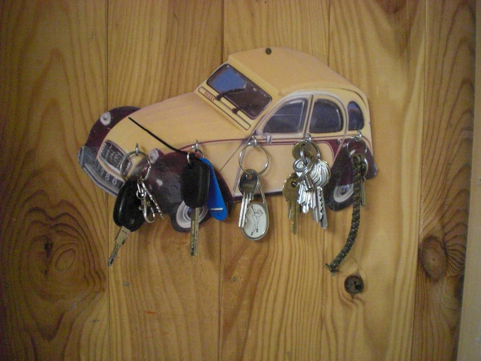Porte Clés Mural Citroen 2Cv Dolly, Accroche Clés, Vintage, Personnalisé
