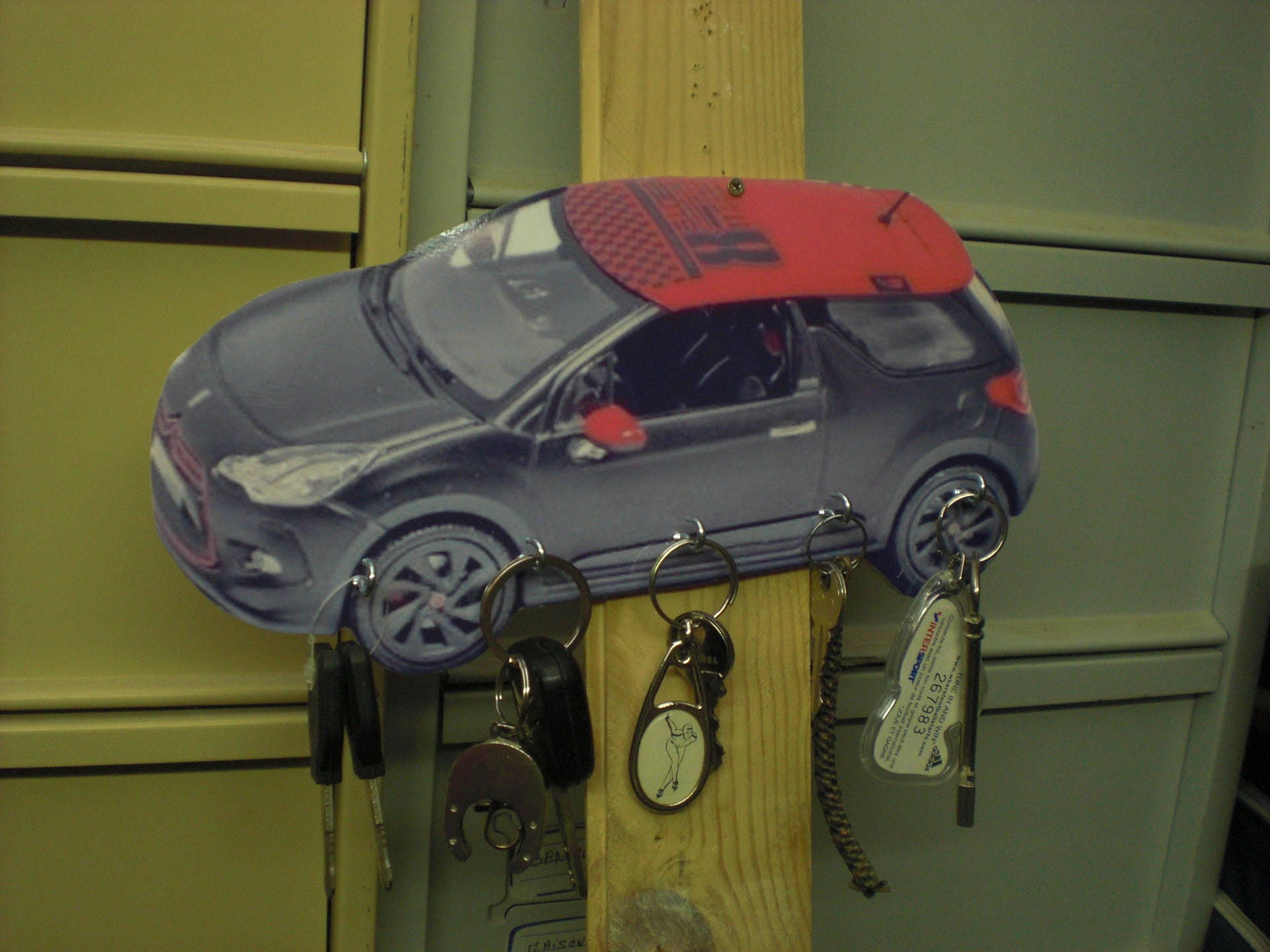 Porte Clés Mural Citroen Ds 3, Accroche Vintage Personnalisé, Portrait Pet, Portrait Personnalisé, C