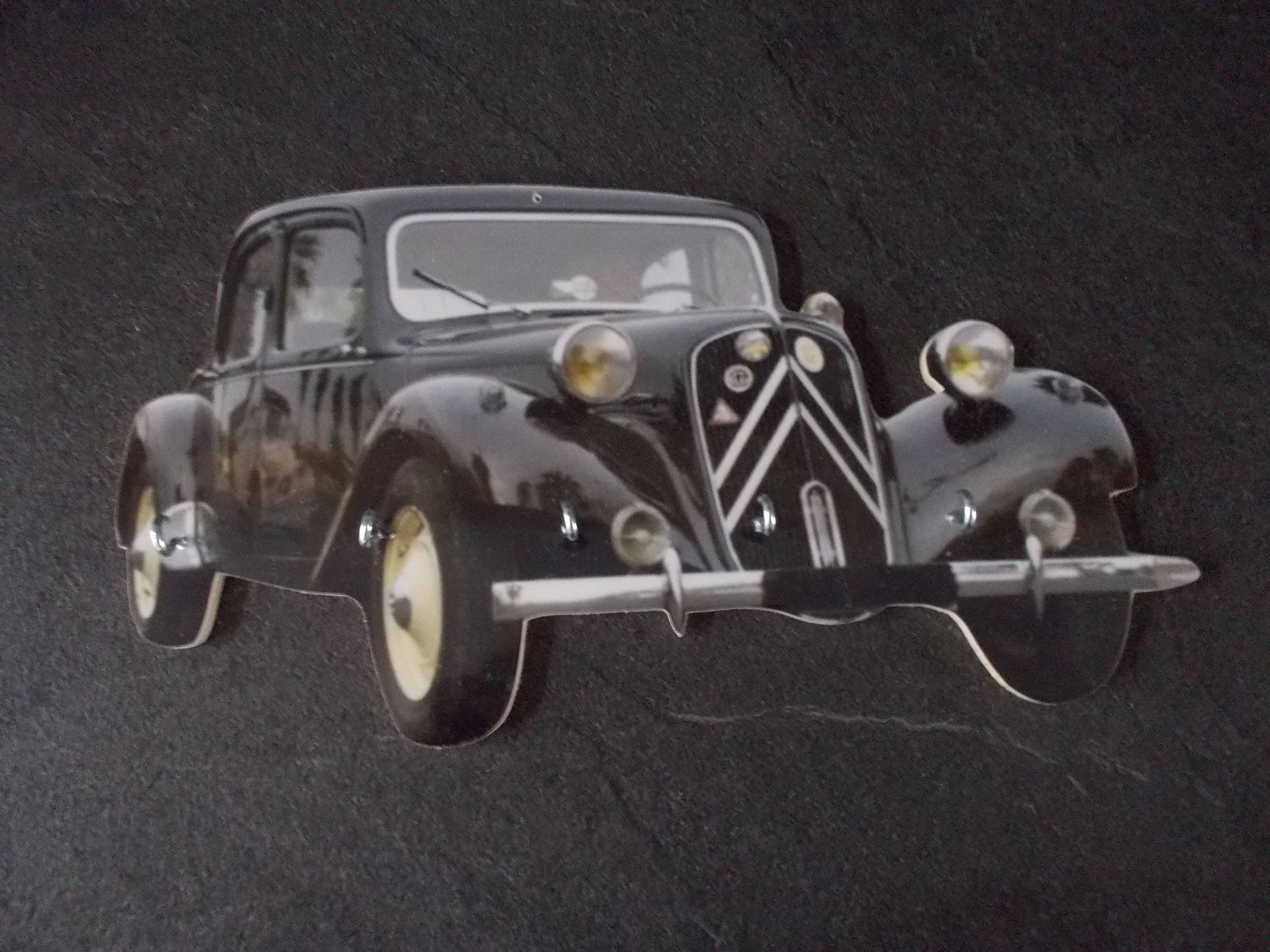 Citroen Traction Porte Clés Mural/Plaque Décorative Mural Citroen