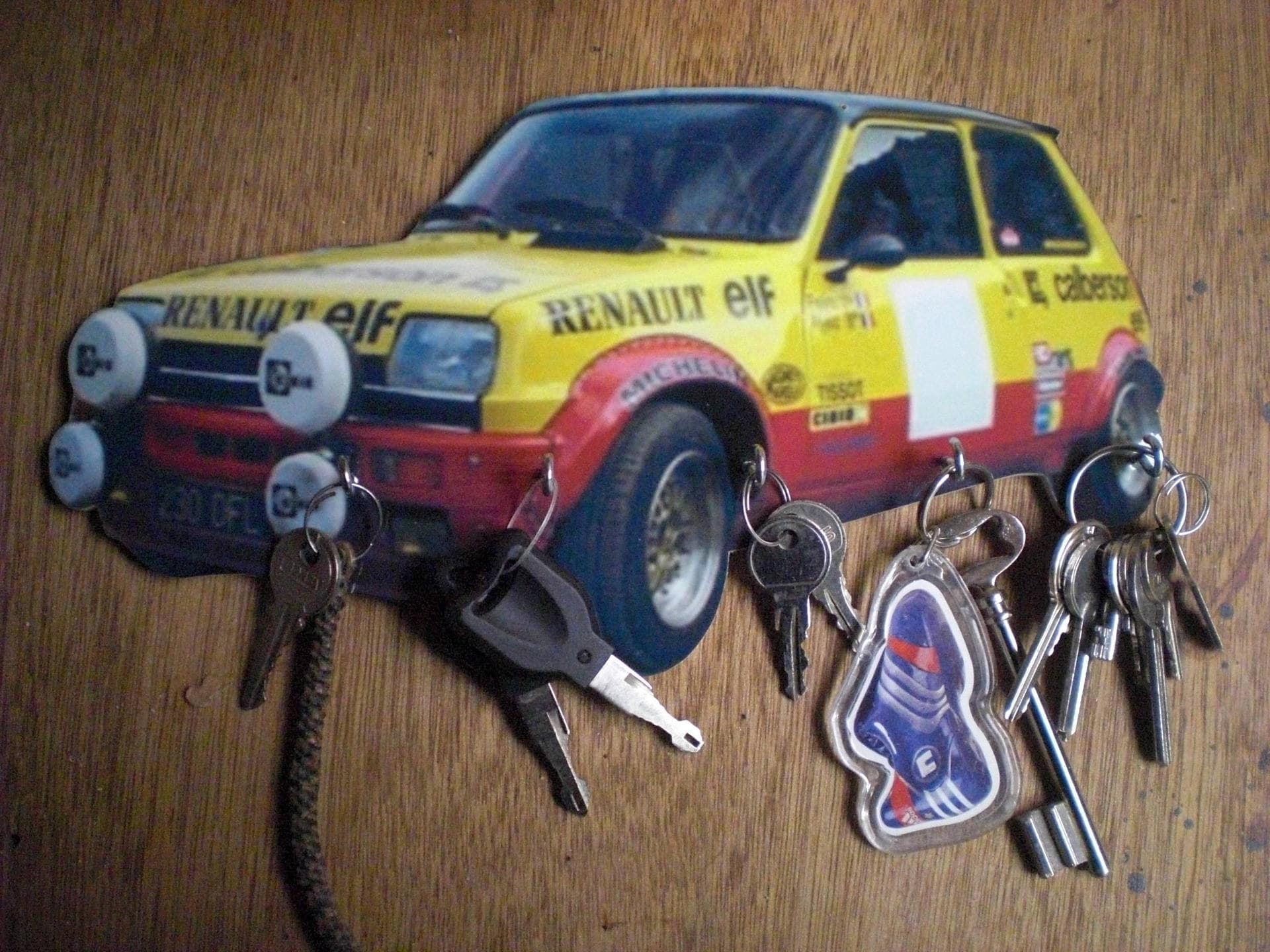 Renault 5 Turbo Calberson Porte Clés Mural/Renault Rallye Accroche Clés