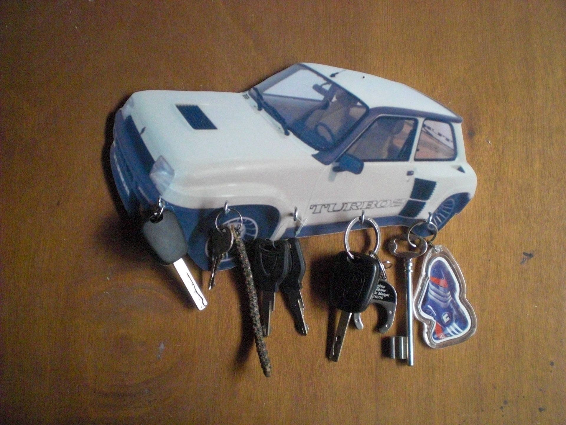 Renault 5 Turbo Porte Clés Mural/Renaut Accroche Clés