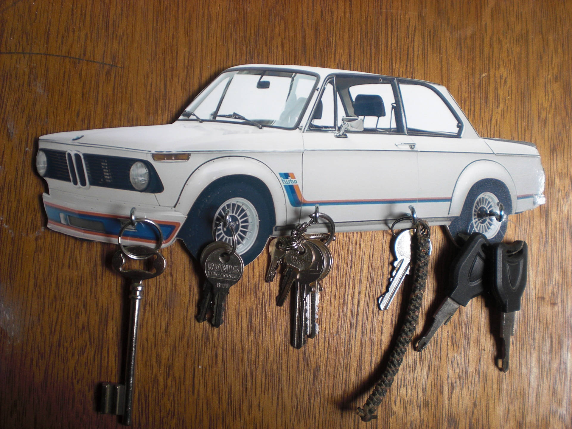 Porte Clés Mural Bmw Accroche Portrait Pet Cadeau Personnalisé Anniversaire