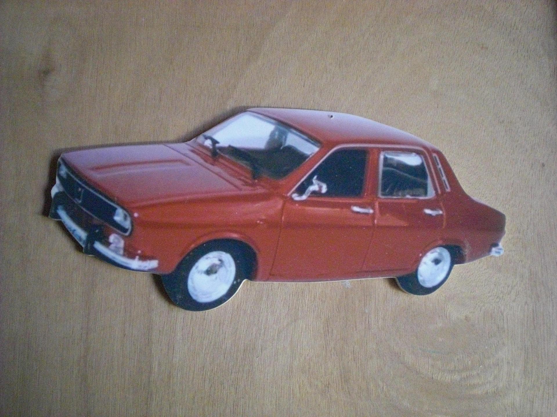 Renault 12 Plaque Décorative | No Emaillée