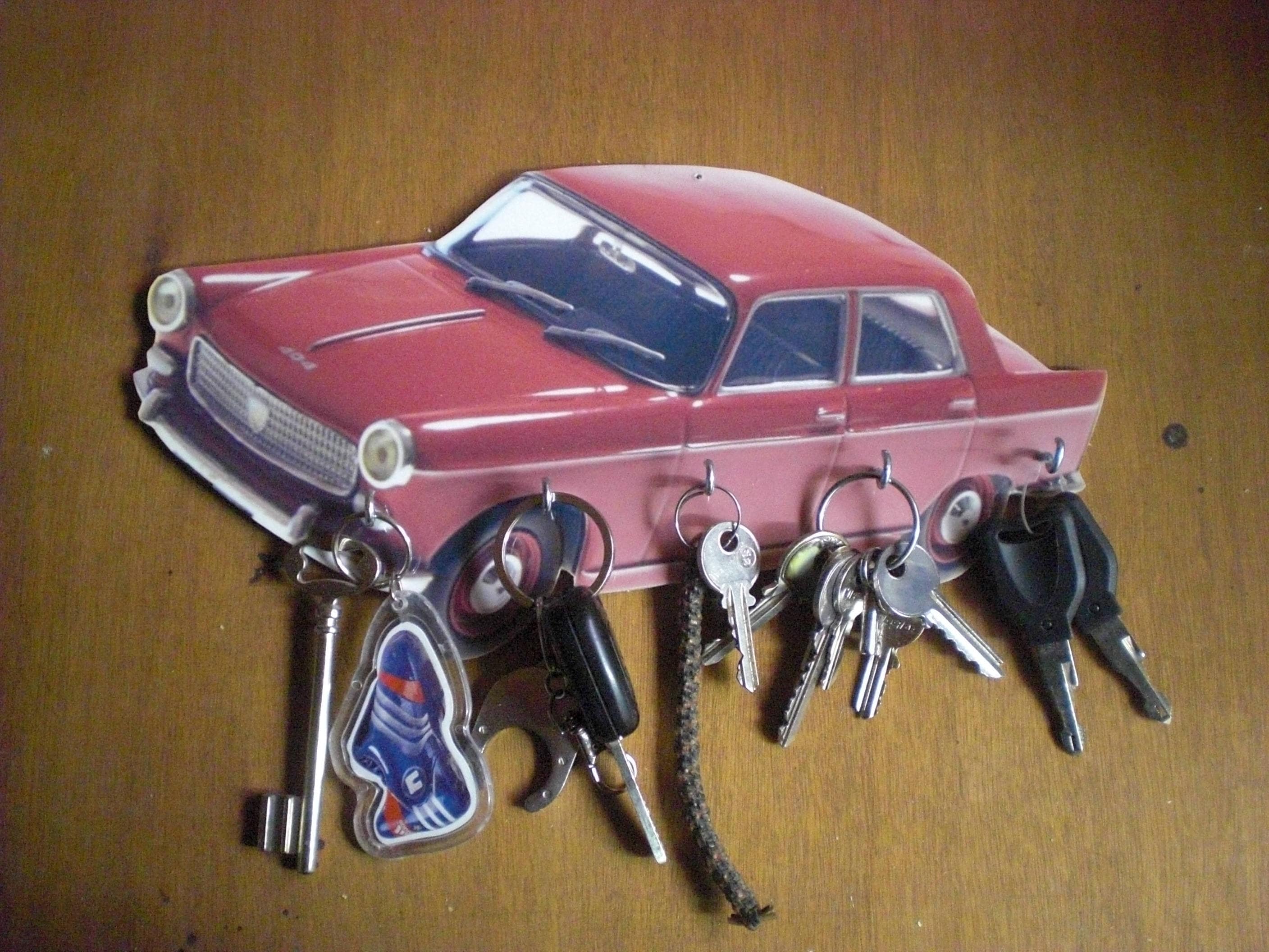 Peugeot 404 Accroche Clés/Peugeot Porte Clés, Hang Keys Wall