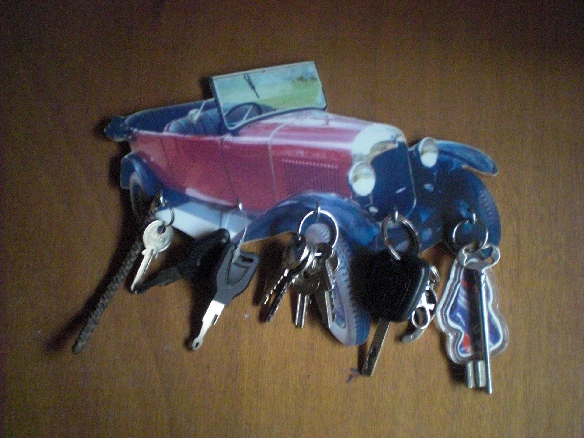 Porte Clés Mural Torpedo B10, Accroche Clés, Portrait Automobile, Portrait Personnalisé, Portrait Pe