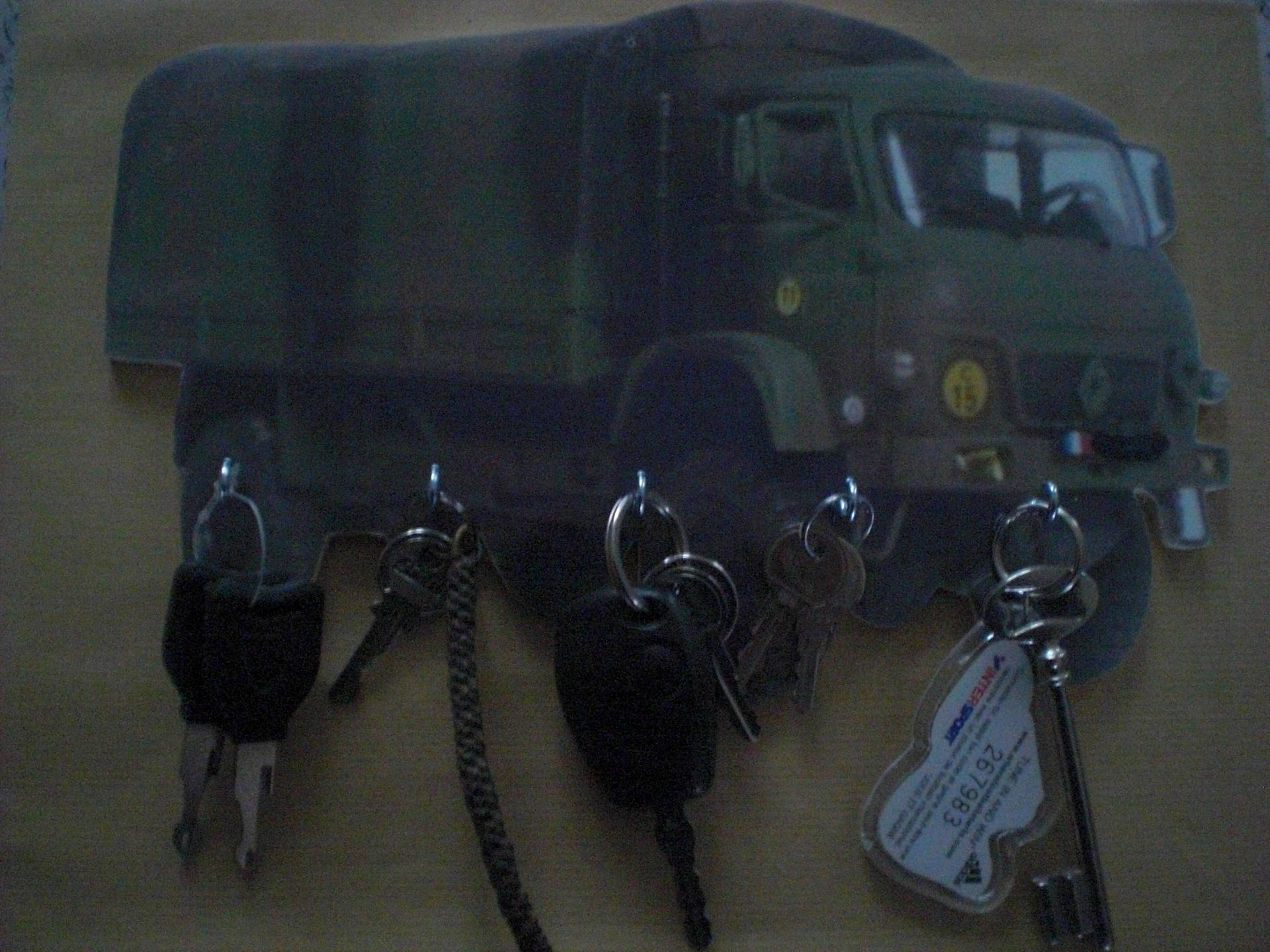 Porte Clés Mural Camion Trm 4000 Armee, Accroche Vintage Personnalisé