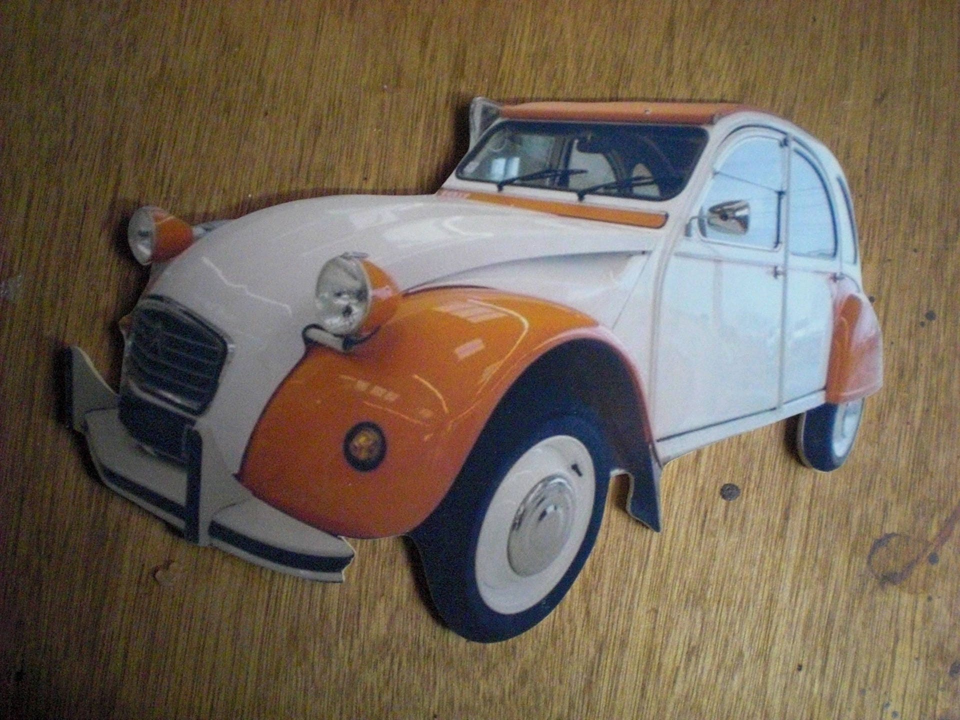 Plaque Décorative 2Cv Dolly | No Emaillée