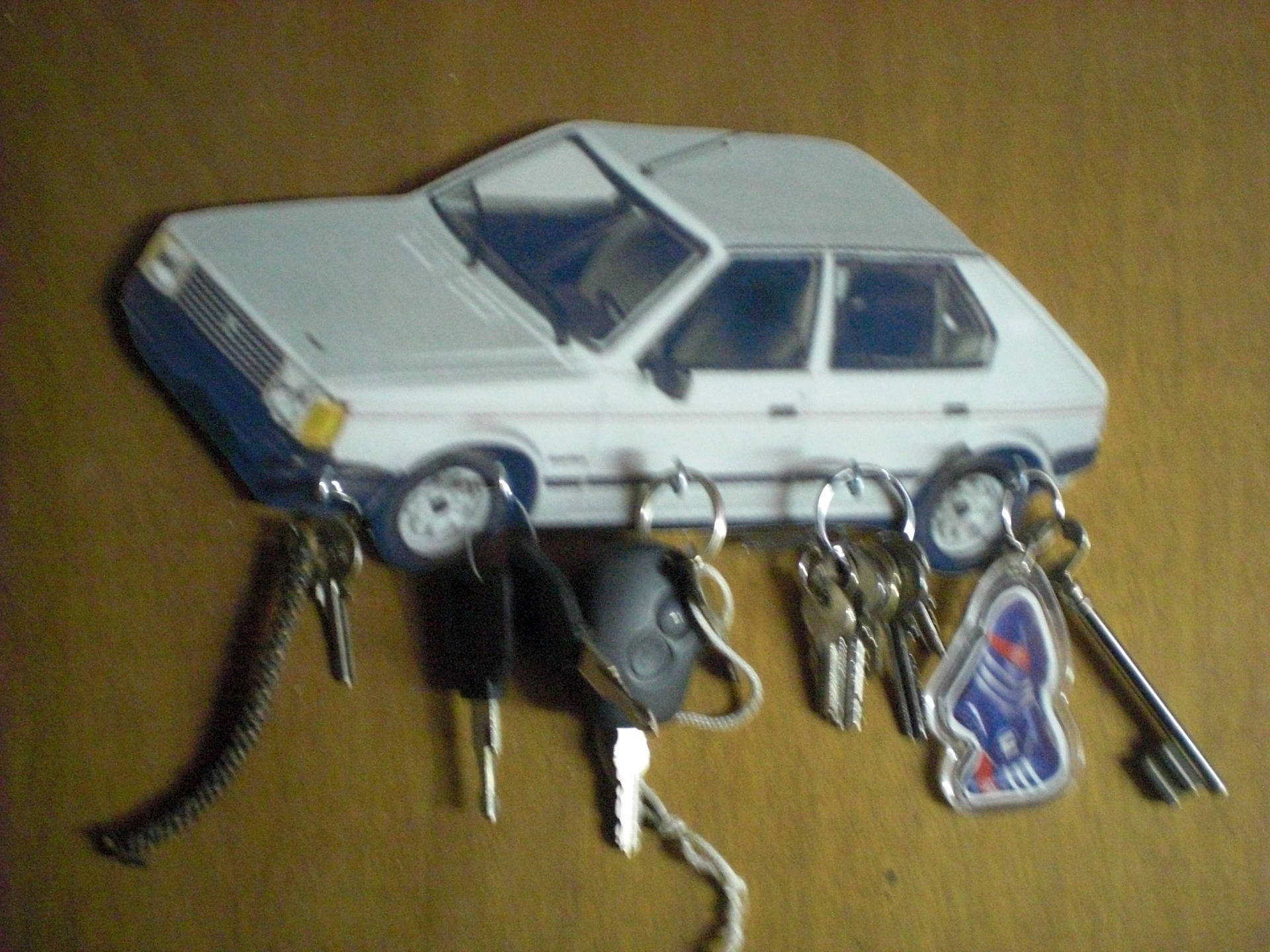 Porte Clés Mural Chrysler Horizon, Accroche Vintage Personnalisé, Portrait Pet, Cadeau Personnalisé