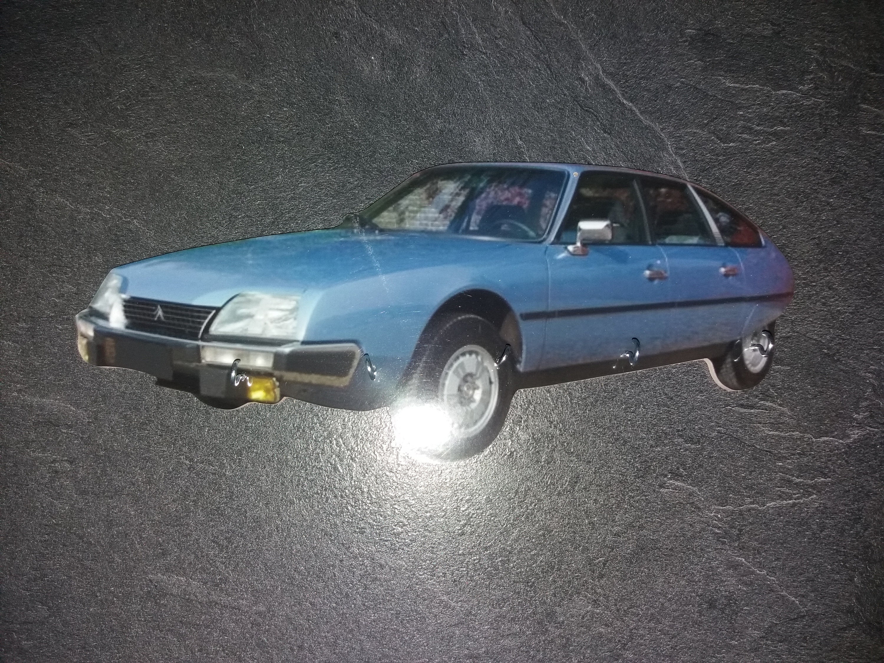 Plaque Décorative Mural Citroen Cx 2400 Gti | No Émaillée, Accroche Clés Vintage Personnalisé, Portr