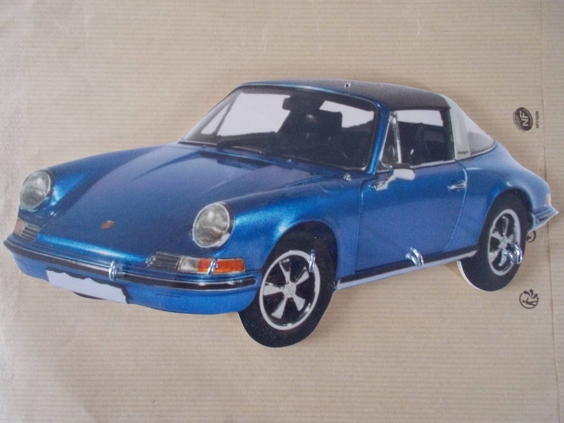 Porte Clés Mural Porsche 911 Targa, Accroche Vintage Personnalisé, Portrait Pet, Cadeau Personnalisé
