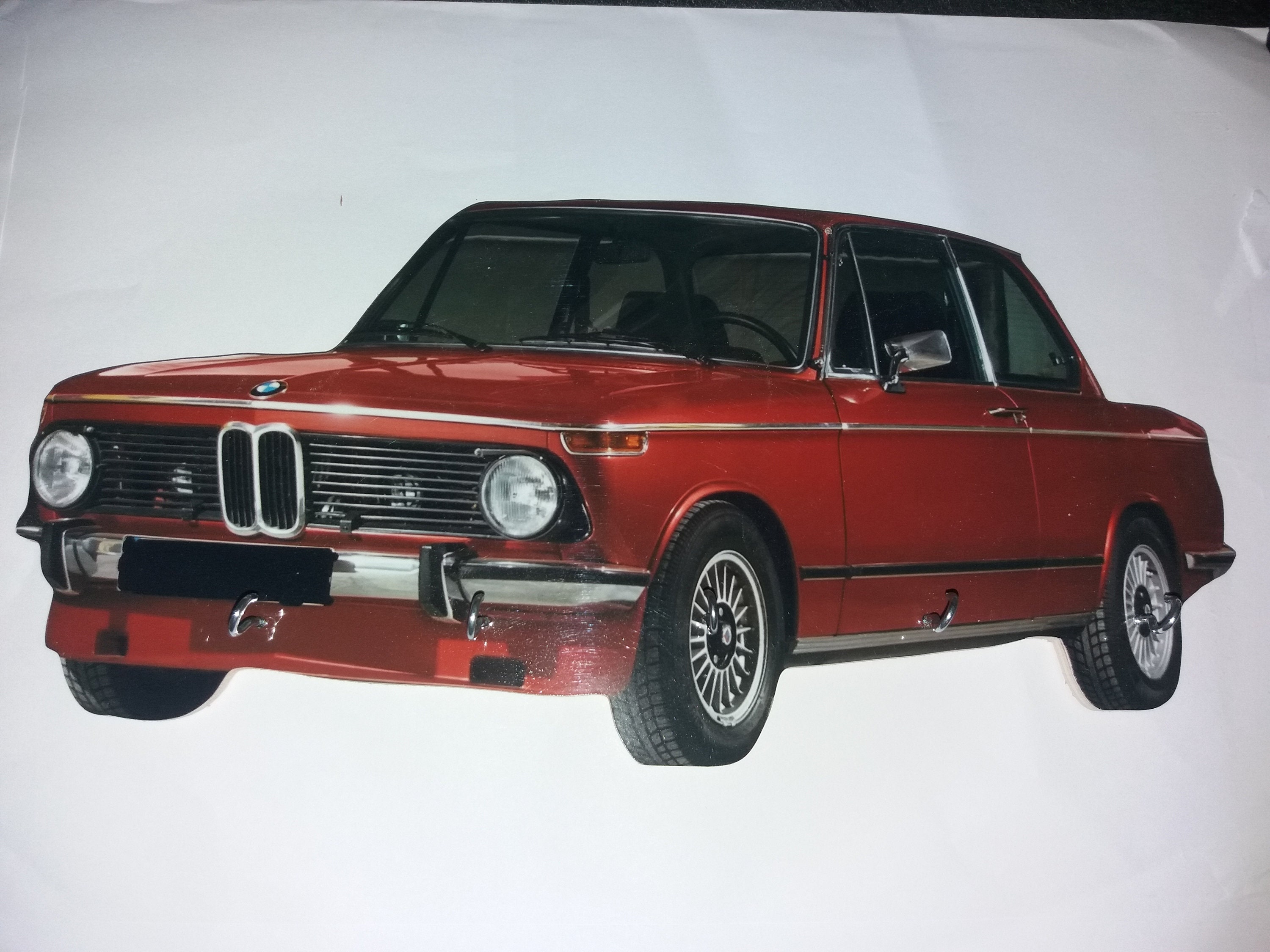 Porte Clés Mural Bmw 2002, Accroche Vintage Personnalisé, Portrait Pet,