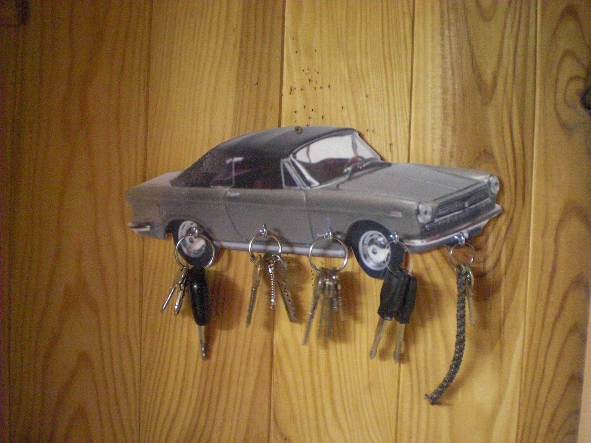 Fiat 126 Porte Clés Mural/Fiat Accroche Clés, Hang Keys Wall