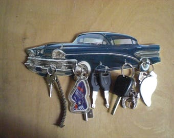 Muur sleutel BUICK ROADMESTER, greep gepersonaliseerde vintage sleutelhanger