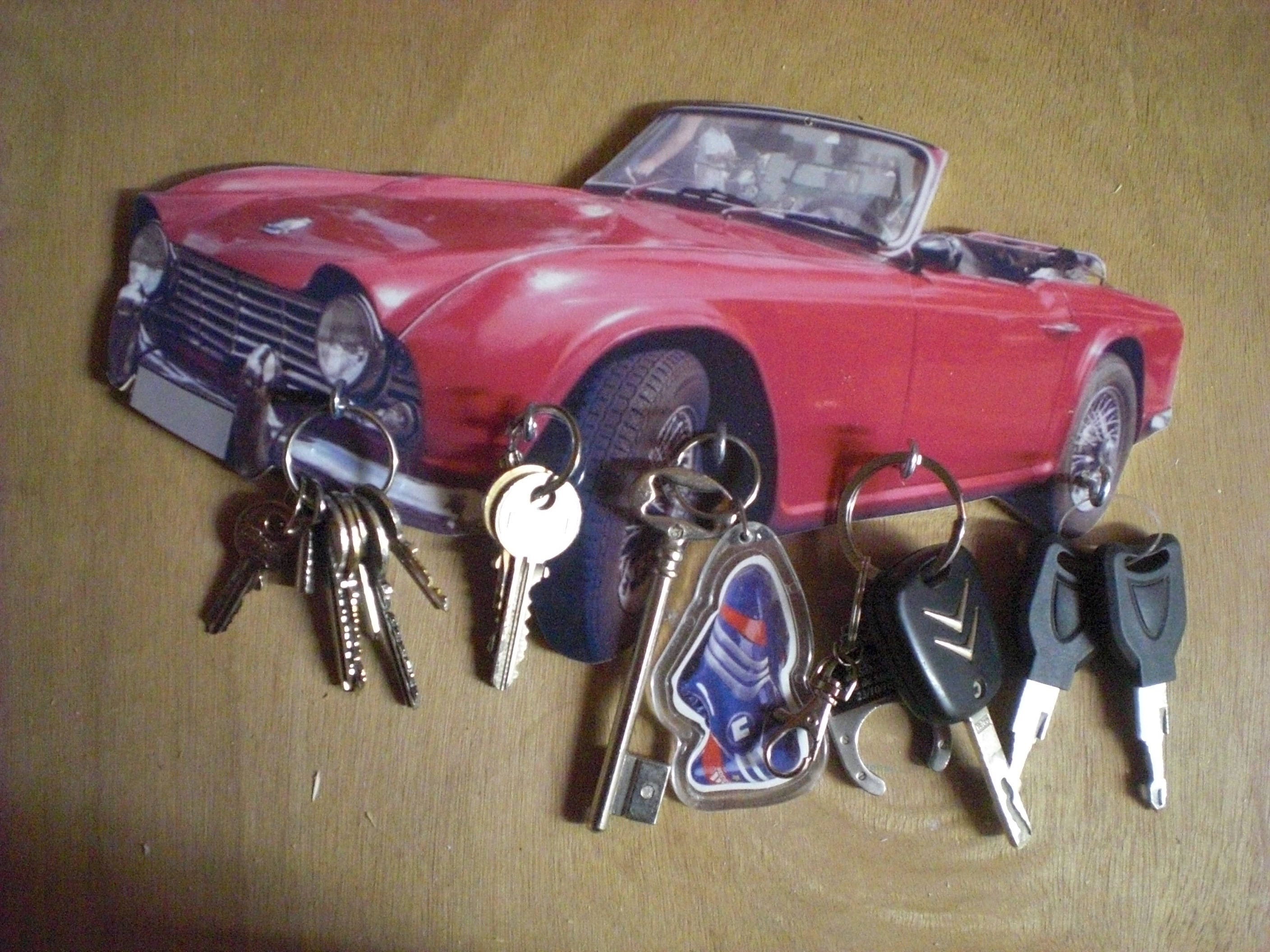 Triumph Tr4 Accroche Clés/Triumph Tr4 Porte Clés