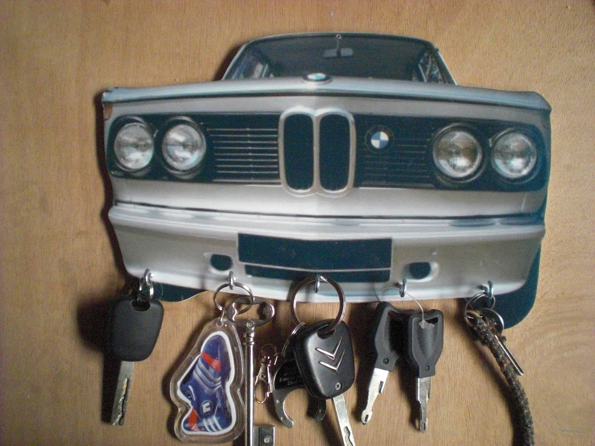 Porte Clés Mural Bmw 2002/Accroche Vintage Personnalisé, Portrait Personnalisé, Cadeau Anniversaire 