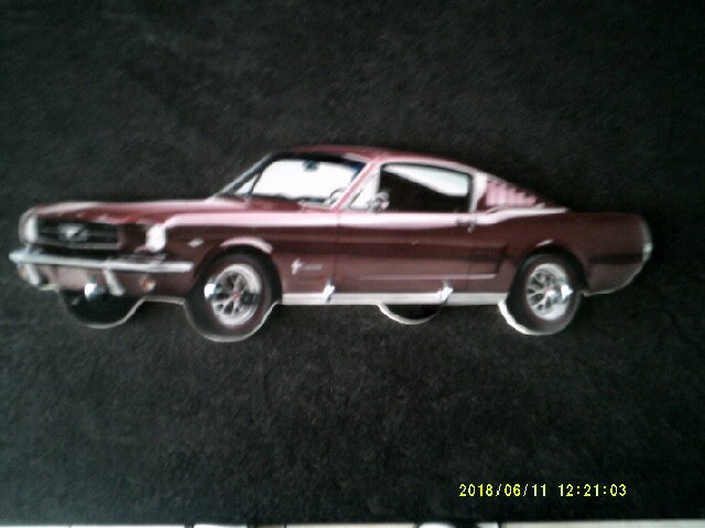 Porte Clés Mural Ford Mustang/Accroche Mustang