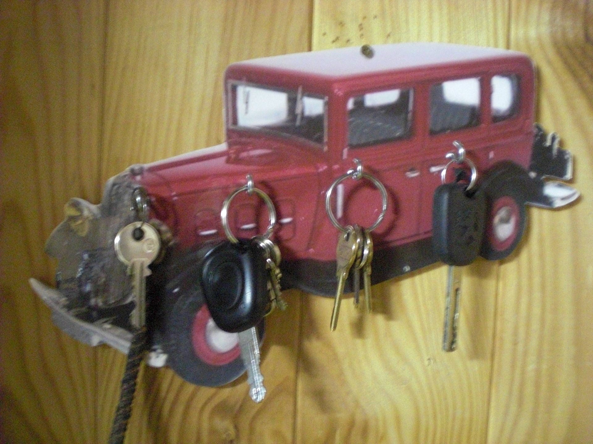 Porte Clés Mural Renault Monaquatre Accroche Portrait Personnalisé Pet Cadeau Anniversaire