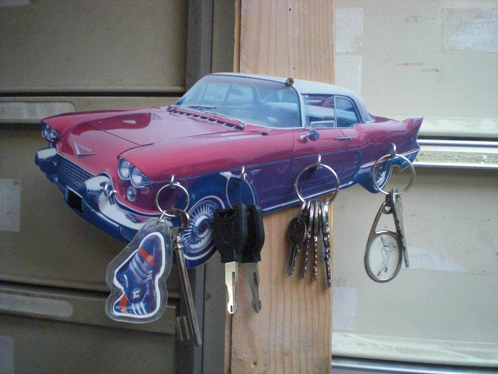 Porte Clés Mural Cadillac, Accroche Vintage Personnalisé, Portrait Personnalisé, Cadeau Pet