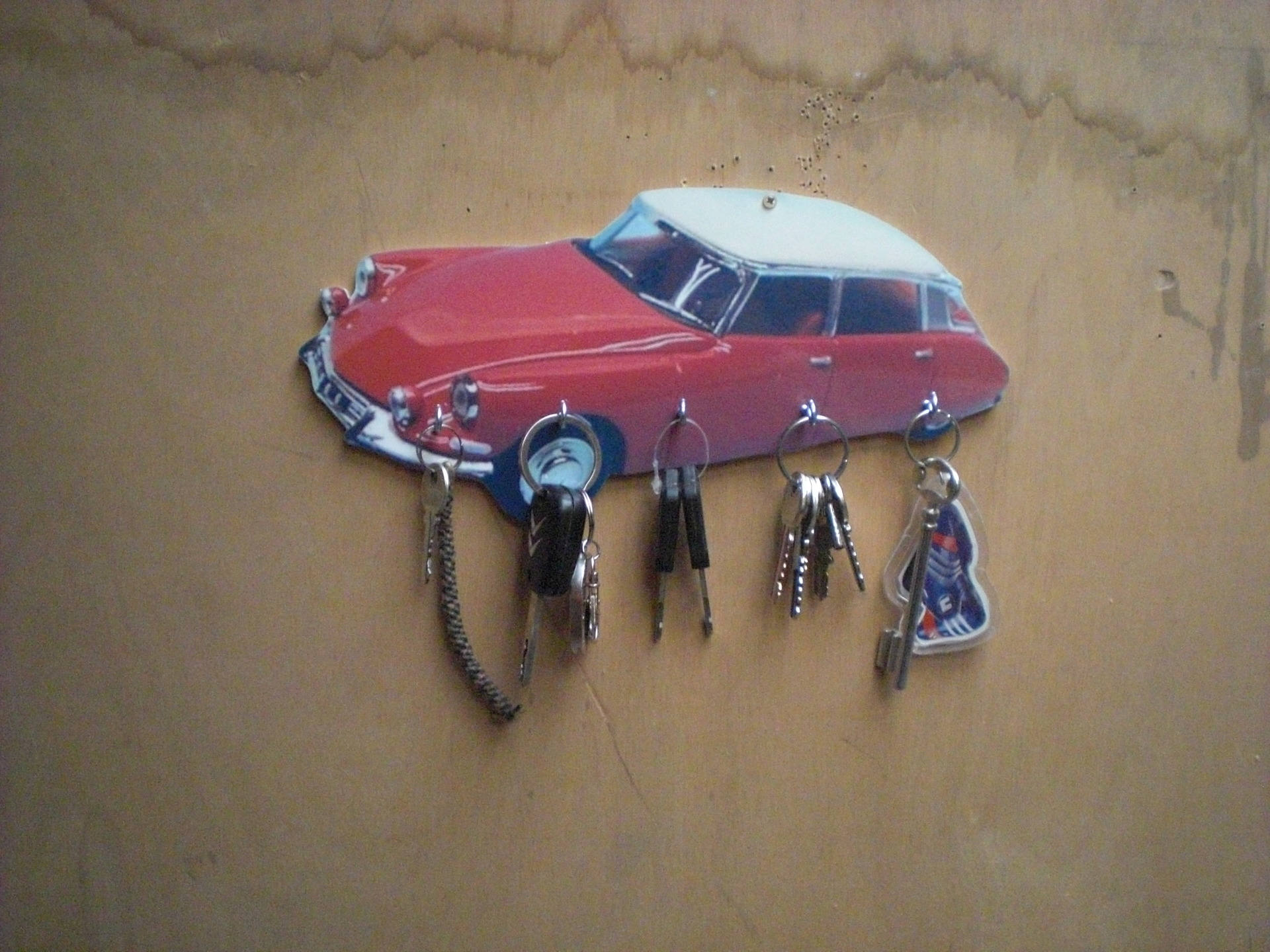 Citroen Ds 19 Porte Clés Mural, Accroche Mural, Vintage, Personnalisé