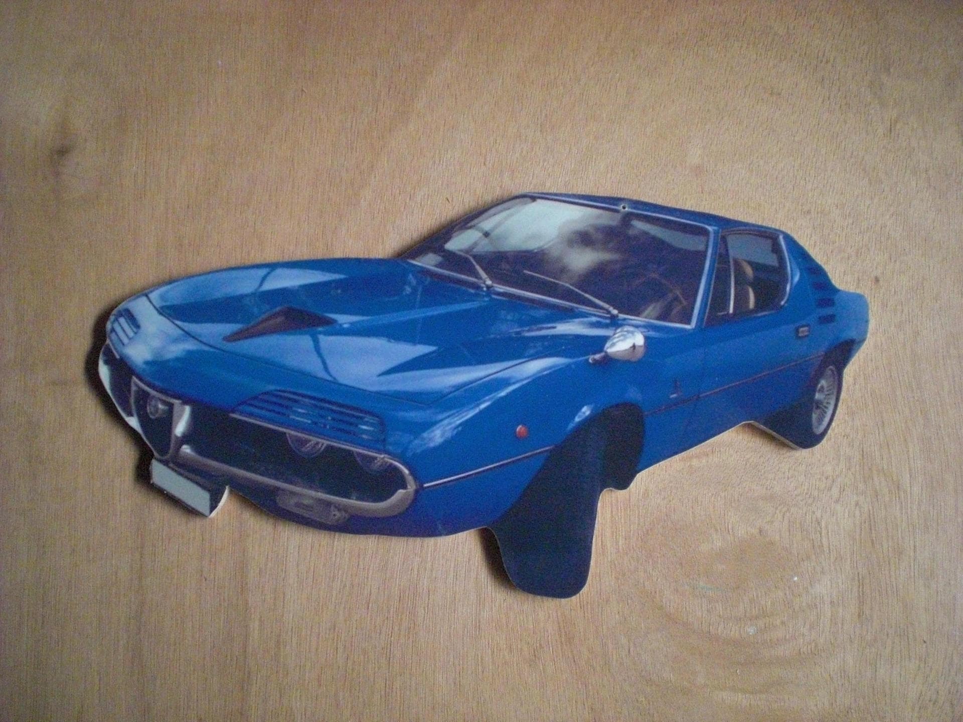 Plaque Décorative Alfa Romeo Montreal | No EmailléePlaque Vintage Personnalisé