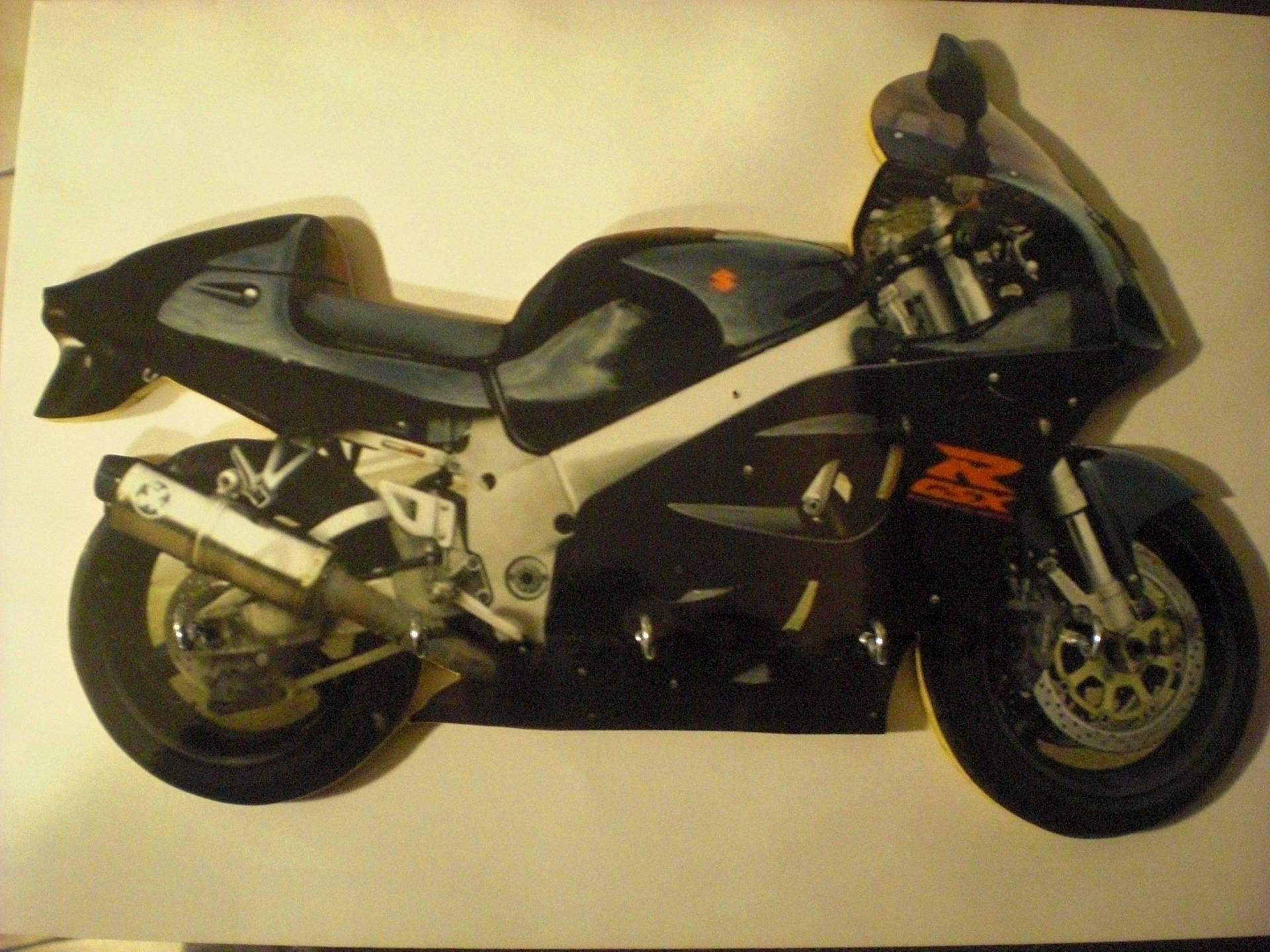 Porte Clés Mural Moto Suzuki Rgsx Accroche Portrait Personnalisé Pet Cadeau Anniversaire