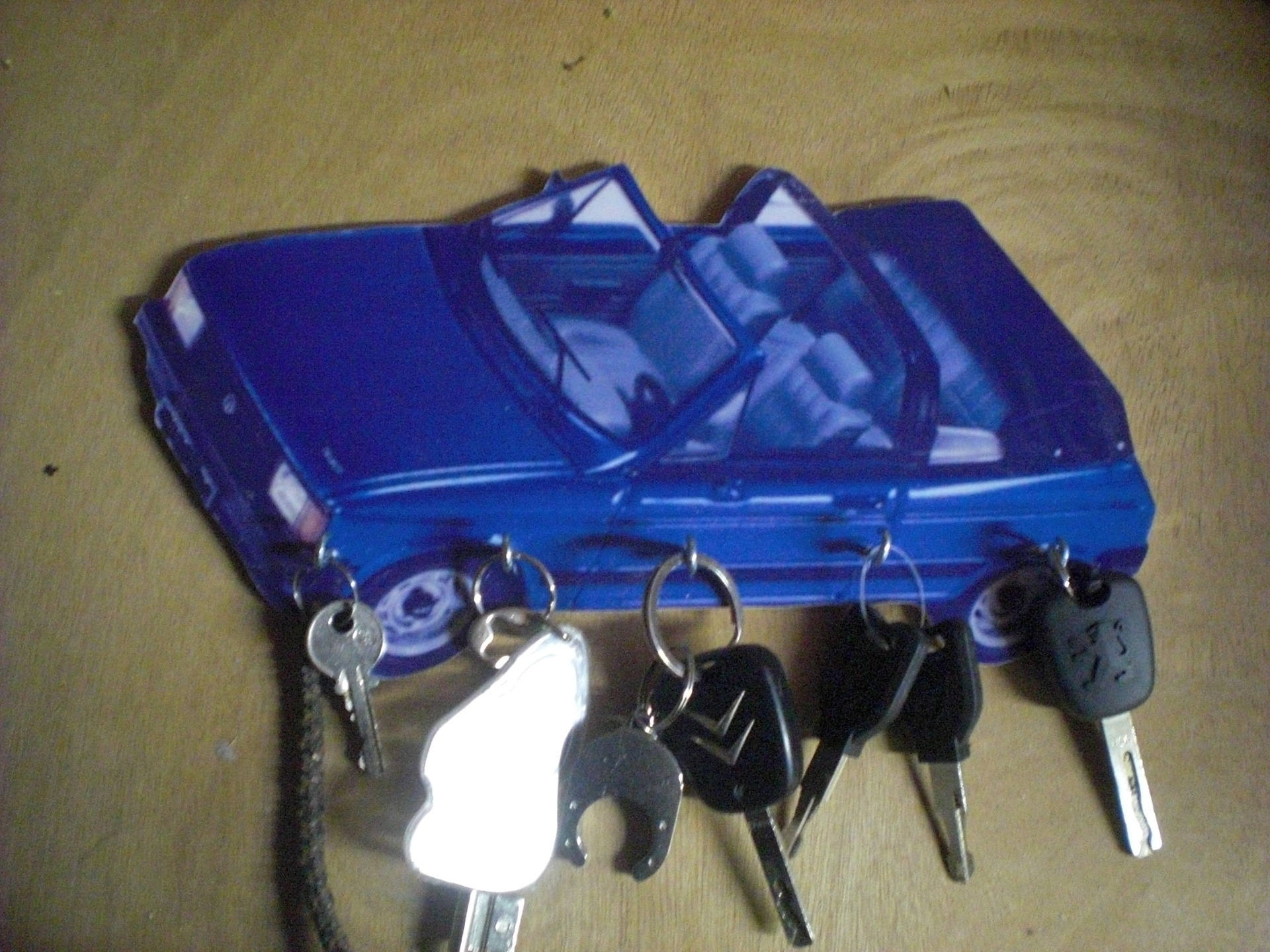 Porte Clés Mural Talbot Samba Cabriolet, Accroche Vintage Personnalisé