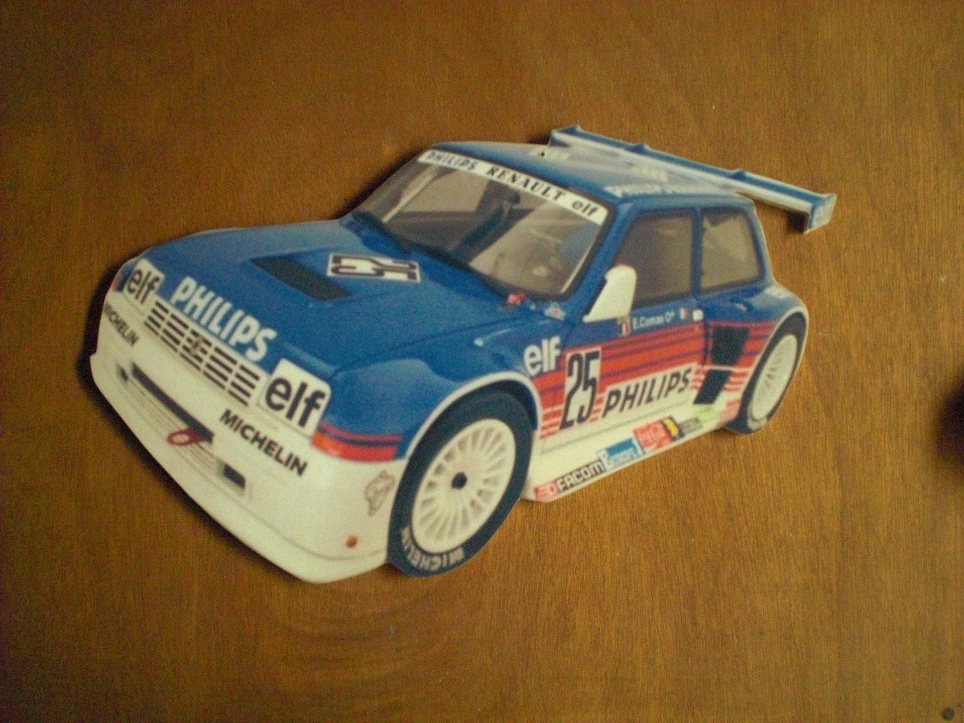 Renault 5 Turbo Plaque Décorative Mural | No Emaillée