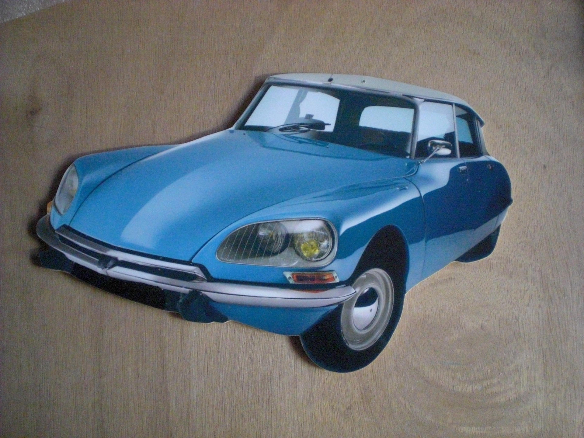 Plaque Décorative Mural Citroen Ds 23 Pallas | No Émaillée/Accroche Clés Vintage
