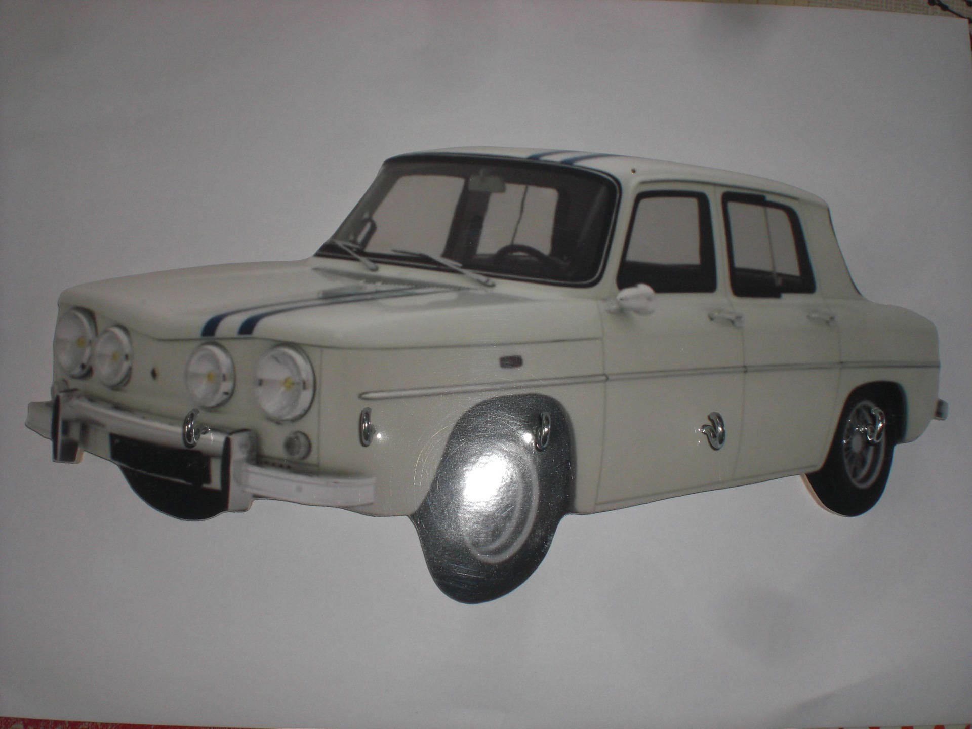 Renault 8 Gordini Porte Clés Mural/Renault Accroche Clés