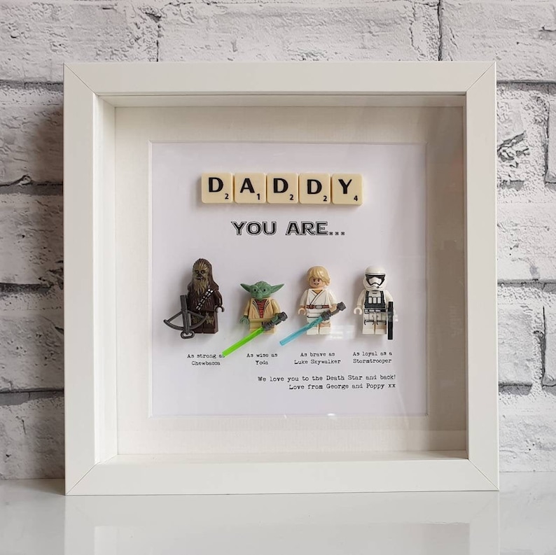 STAR WARS STORMTROOPER Christmas Card FOR DAD Daddy Father
