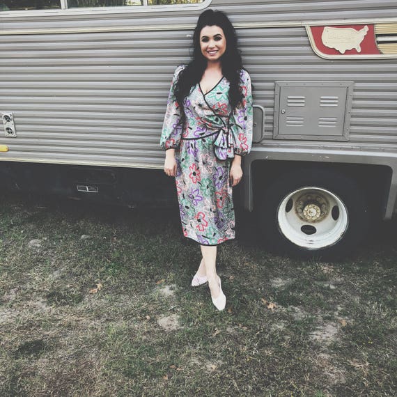 Vintage Diane Dickinson for Gentillesse Dress 100%
