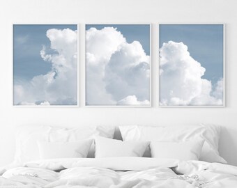 Cloud Wall Art Etsy