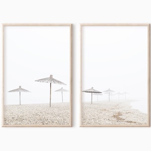 Neutral Beach Print | Set Of 2 Prints | Coastal Photography | Instant Download    #1084