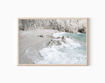 Tropical Beach Photography | Printable Coastal Art Print DOWNLOAD    #1064