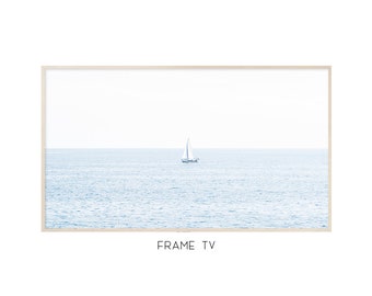 Frame TV Art | Coastal Digital Art For TV    #0901
