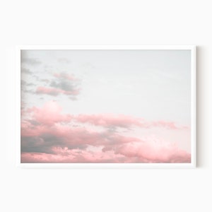 Pink Clouds Photography | Printable Wall Art   #0289