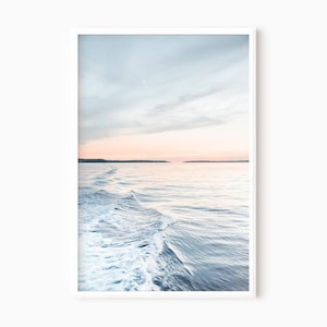 Ocean Waves Print | Printable Beach Wall Art | Ocean Photography | Coastal Print | Instant Download   #0798