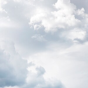 Cloud Print Light Blue Photo Downloadable Prints Printable Wall Art Above Bed Art Large Artwork ...
