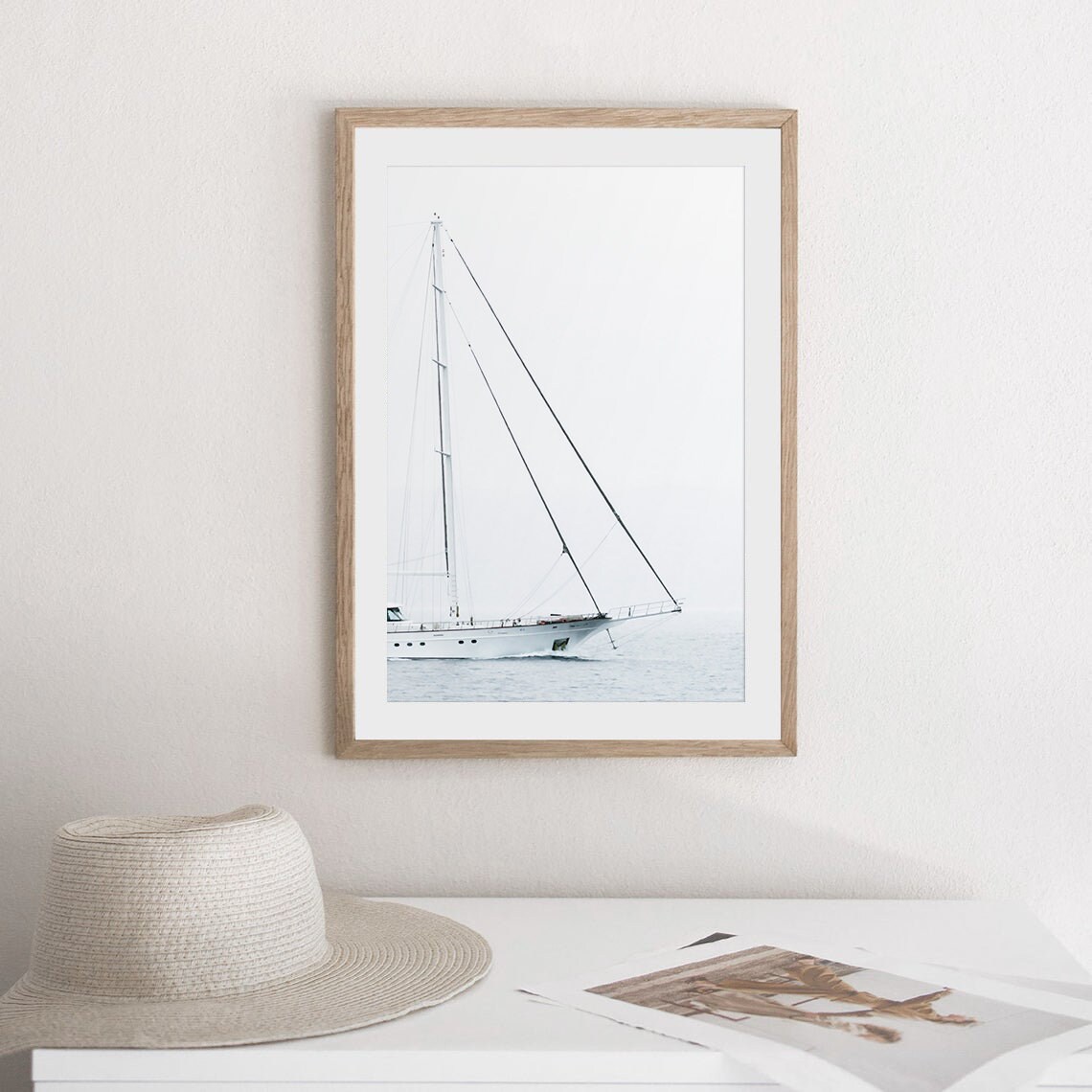 Sailboat Photography | Printable Sailing Print | Digital Wall Art ...