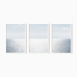 Ocean 3er-Set Drucke | Meer Fotografie 3-teilige Wand Kunst DOWNLOAD Druckbare Kunst #1054