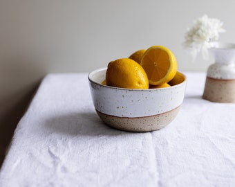 Wheel Thrown Stoneware Soup, Salad, Cereal Bowls, Ceramic Dish, Kitchenware, Ceramic Crockery, Breakfast Bowl