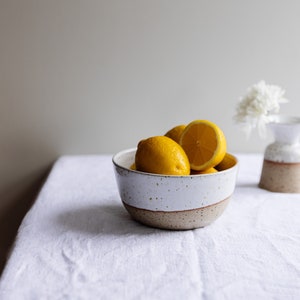 Wheel Thrown Stoneware Soup, Salad, Cereal Bowls, Ceramic Dish, Kitchenware, Ceramic Crockery, Breakfast Bowl