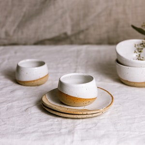 Tazas de café espresso de 3,5 oz con platillo