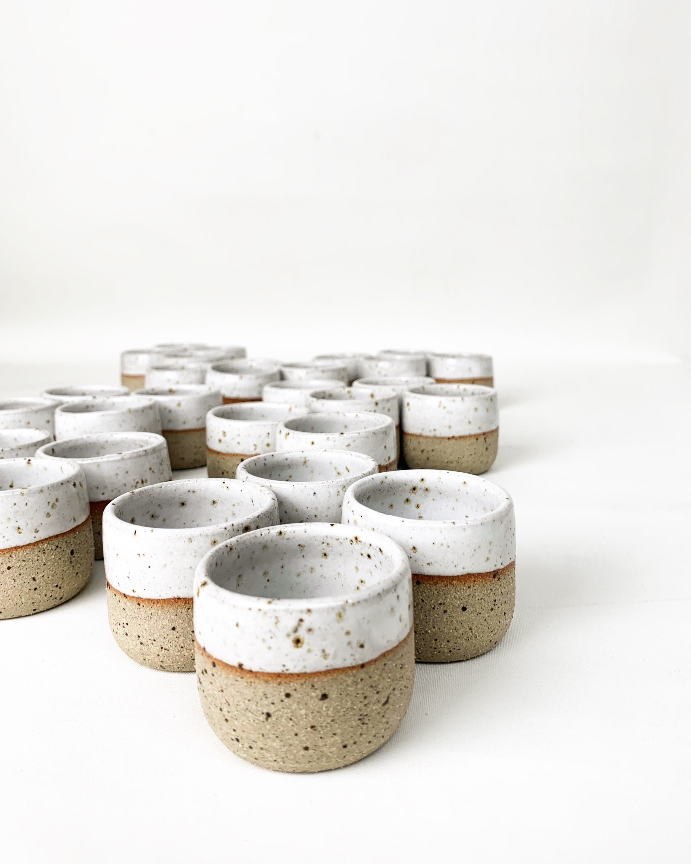 Ceramic Cortado Cup – Porcelain and Stone