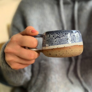 PREORDER - 7oz Handmade Stoneware Ceramic Mug, Coffee Mug, Tea Mug, Cappucino Mug, Pottery Mug