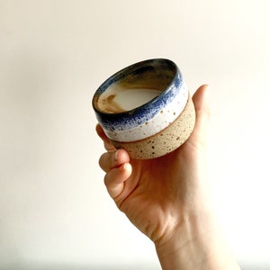 PREORDER - 6 oz and 8 oz Stoneware Ceramic Tumbler, Ceramic Cup, Beaker, Americano, Latte Cup, Cappucino Cup