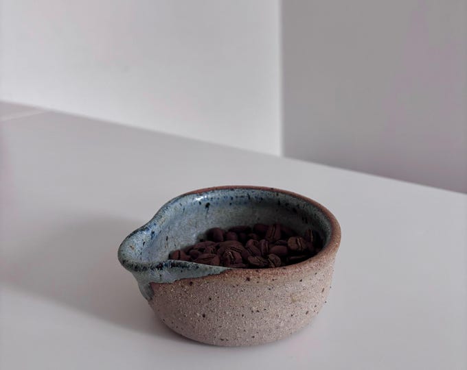 Handmade Ceramic Stoneware Coffee Dosing Tray