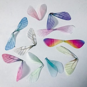 10 Simulated Dragonfly Wings