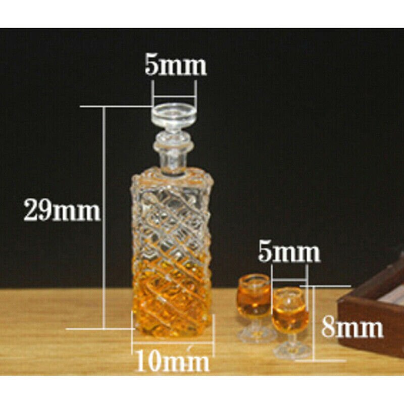 Mini Liquor Decanter Set Etsy